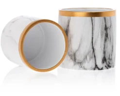 Dwie doniczki Sona Marbling 11 i 13 cm * HowHomely Online