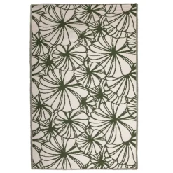Dwustronny dywan ogrodowy w liście 150x242 cm * Esschert Design Online