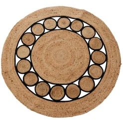 Dywan pleciony z Juty 120 cm