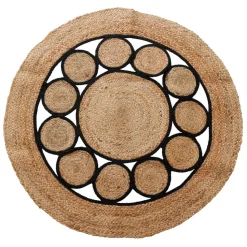 Dywan pleciony z Juty 90 cm