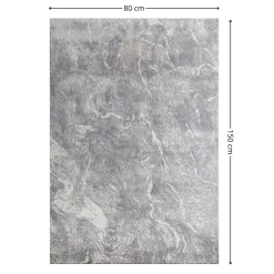 Dywan SALENA9 stalowy 80x150 cm