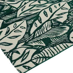 Dywan zewnętrzny 100 x 150 cm monstera Kepa
