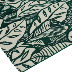 Dywan zewnętrzny 150 x 200 cm monstera Kepa