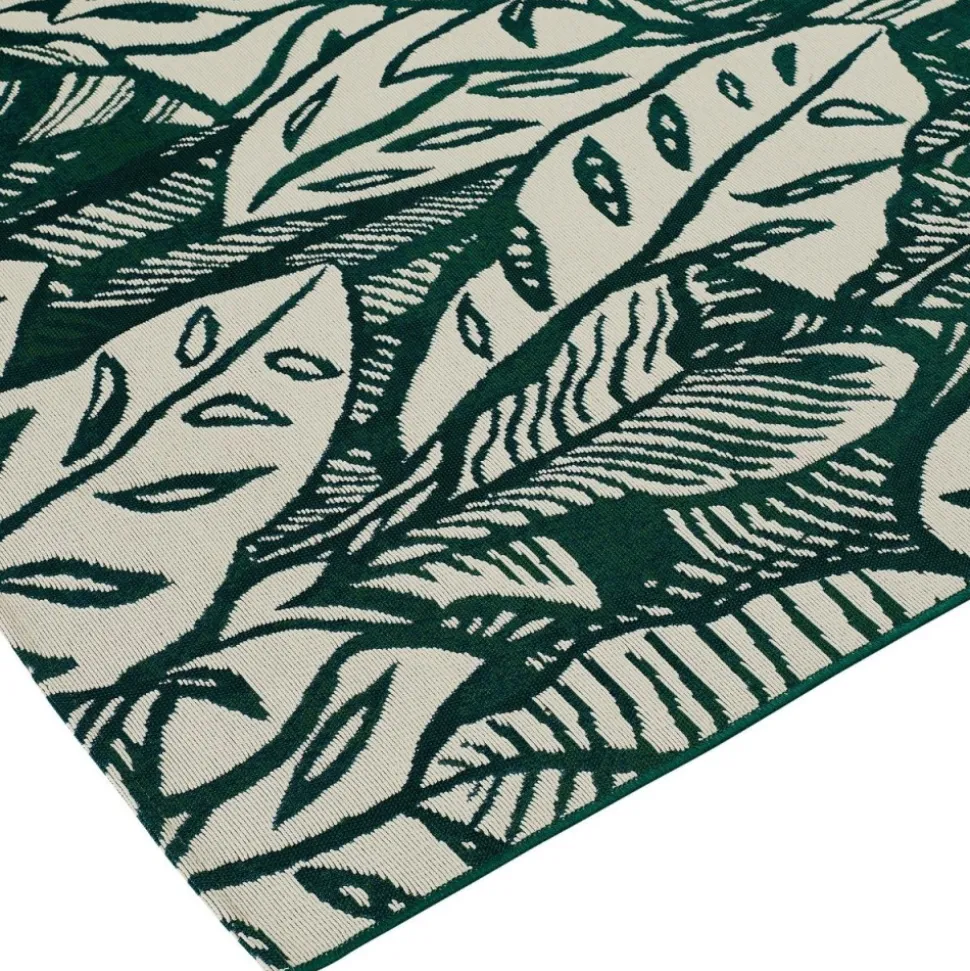 Dywan zewnętrzny 150 x 200 cm monstera Kepa