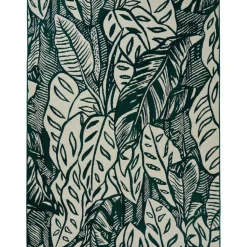 Dywan zewnętrzny 150 x 200 cm monstera Kepa