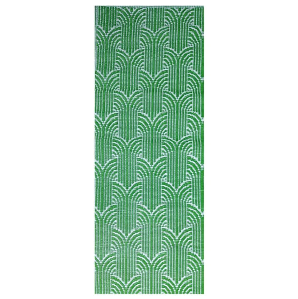 Dywan zewnętrzny dwustronny zielony 68x125cm