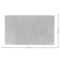 Dywanik łazienkowy Balls 45x75 cm jasno szary