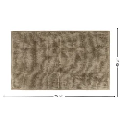 Dywanik łazienkowy Balls 45x75 cm taupe