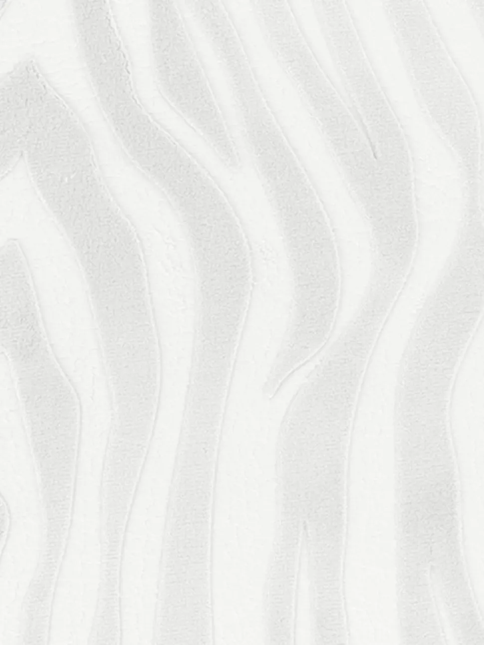 Dywanik łazienkowy biały 45x75 cm zebra