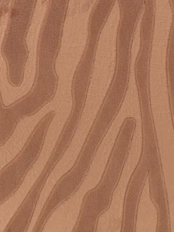 Dywanik łazienkowy cappuccino 45x120 cm zebra