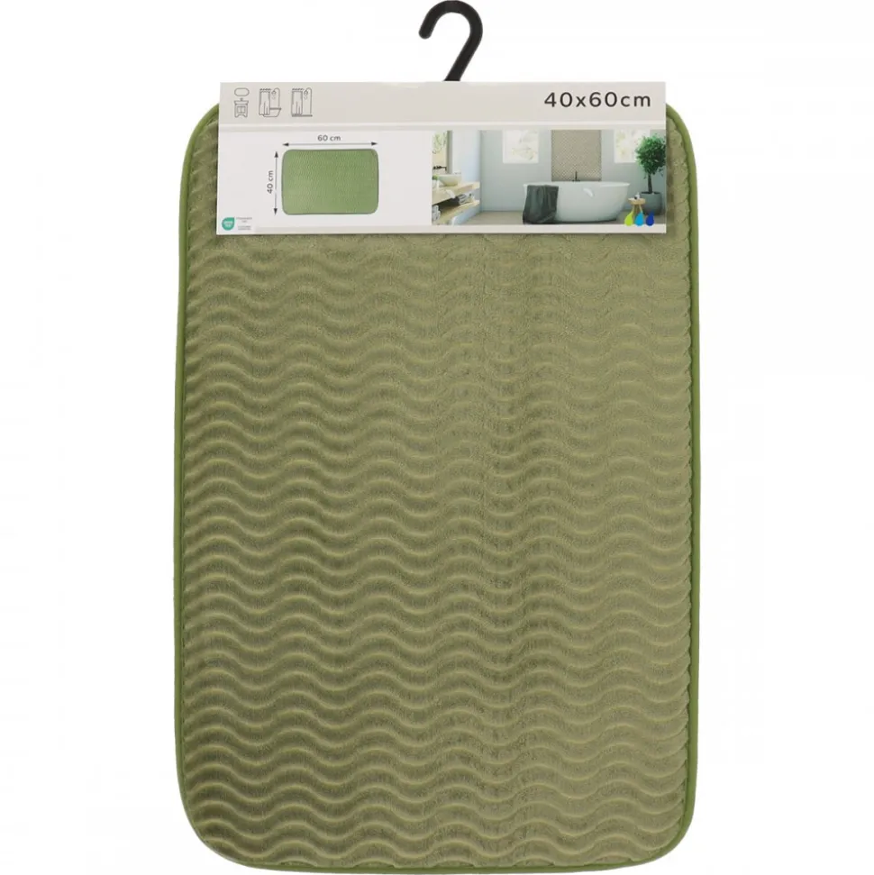 Dywanik łazienkowy khaki Brazi 40x60cm