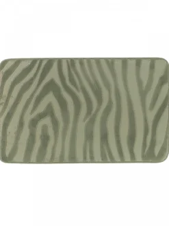 Dywanik łazienkowy szałwiowy 45x75 cm zebra