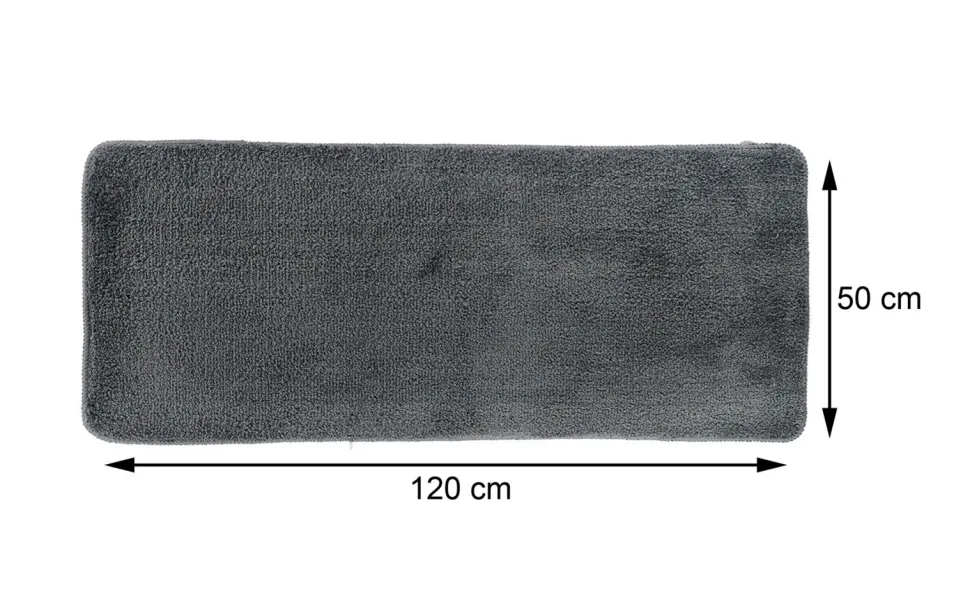 Dywanik łazienkowy 50x120 Marlet Grafit