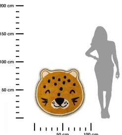 Dywanik dla dzieci Leopard 90 cm