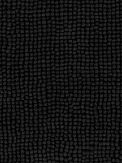 Dywanik pod WC BALLS 45x50 cm czarny