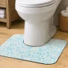 Dywanik pod WC RAVENNE 45x50 cm niebieska mozaika