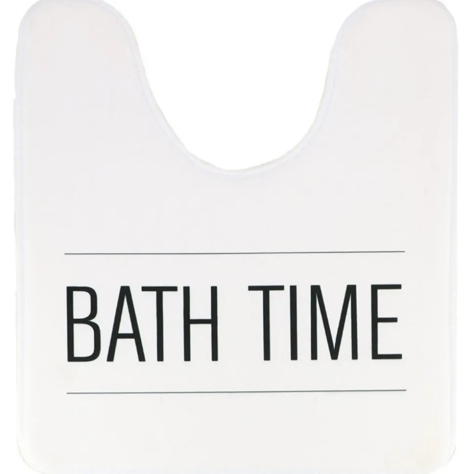 Dywanik pod WC 45x50 cm biały Bath Time