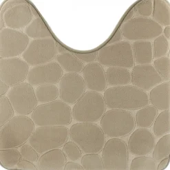 Dywanik pod WC 45x50 cm Stones Taupe