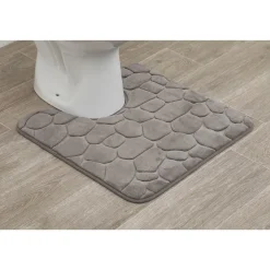 Dywanik pod WC 45x50 cm Stones Taupe