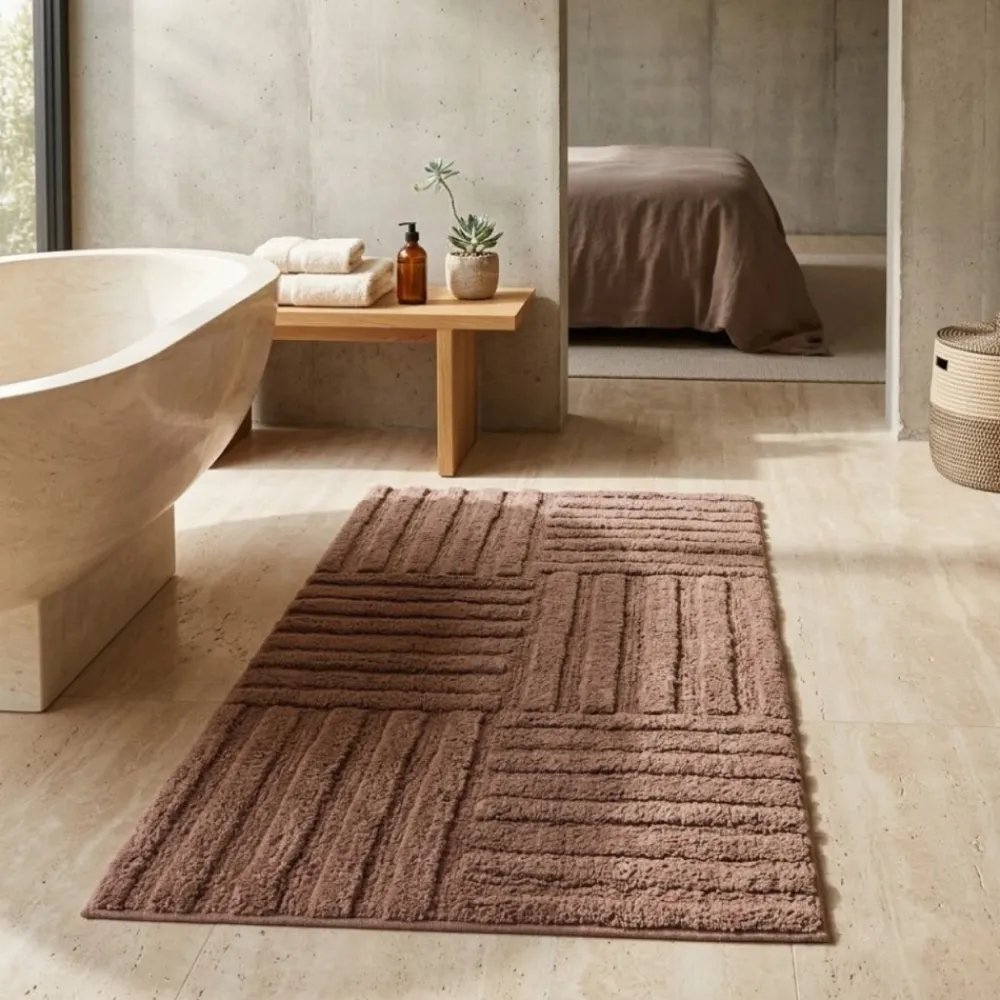 Dywanik łazienkowy Anna 45x90 cm cappuccino * TENDANCE Outlet