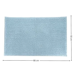 Dywanik łazienkowy Balls 50x80 cm błękitny * TENDANCE New
