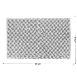 Dywanik łazienkowy Balls 50x80 cm jasno szary * TENDANCE Discount