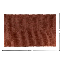 Dywanik łazienkowy Balls 50x80 cm miedziany * TENDANCE Outlet