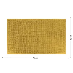 Dywanik łazienkowy Balls 45x75 cm musztardowy * TENDANCE Clearance