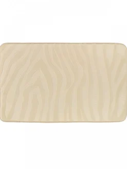 Dywanik łazienkowy beż 45x75 cm zebra * TENDANCE Outlet