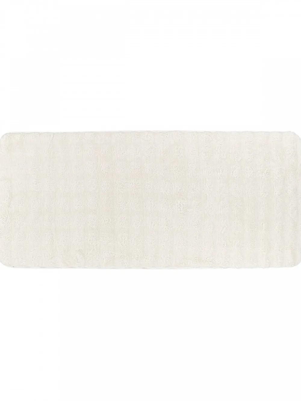 Dywanik łazienkowy biały 50x120 cm efekt futra * TENDANCE Best