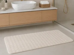 Dywanik łazienkowy biały 50x120 cm efekt futra * TENDANCE Best
