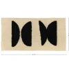 Dywanik łazienkowy BLACK TRIBAL mata 45x90 cm * TENDANCE Discount