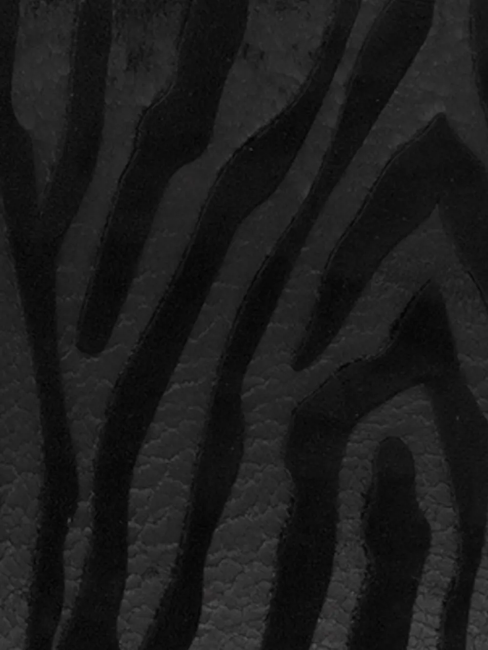 Dywanik łazienkowy czarny 45x120 cm zebra * TENDANCE Hot