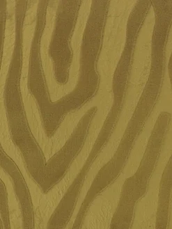 Dywanik łazienkowy oliwkowy 45x120 cm zebra * TENDANCE Online