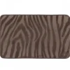Dywanik łazienkowy taupe 45x75 cm zebra * TENDANCE Discount