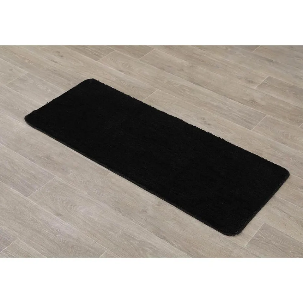 Dywanik łazienkowy 50x120 Marlet Czarny * TENDANCE Outlet