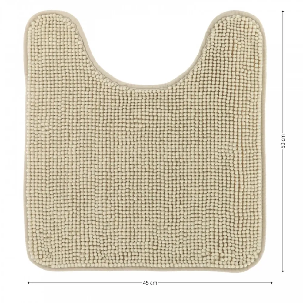 Dywanik pod WC BALLS 45x50 cm beżowy * TENDANCE Hot