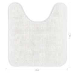 Dywanik pod WC BALLS 45x50 cm biały * TENDANCE Sale