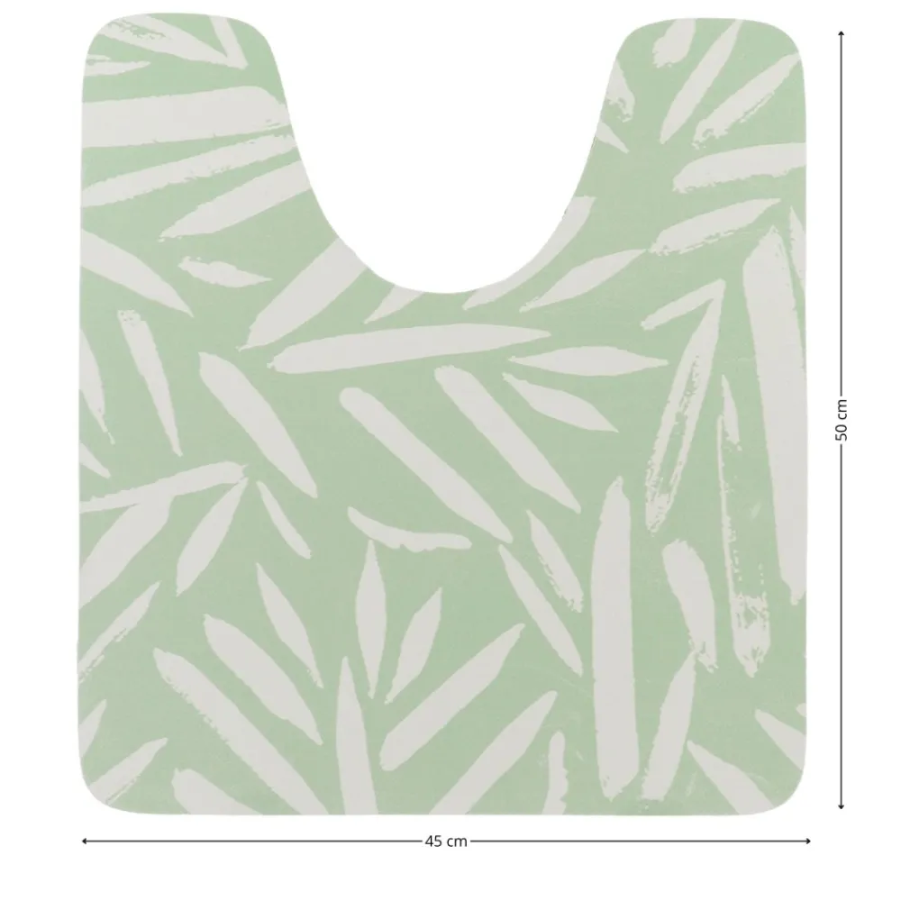 Dywanik pod WC SICHUAN 45x50 cm zielona * TENDANCE Clearance
