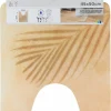 Dywanik pod WC SPLIT 45x50 cm liść beż * TENDANCE Hot