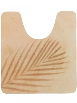 Dywanik pod WC SPLIT 45x50 cm liść beż * TENDANCE Hot