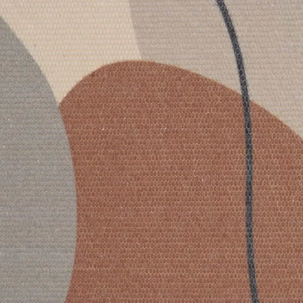 Dywanik z frędzlami geometryczny design 50x80 cm * HowHomely Best