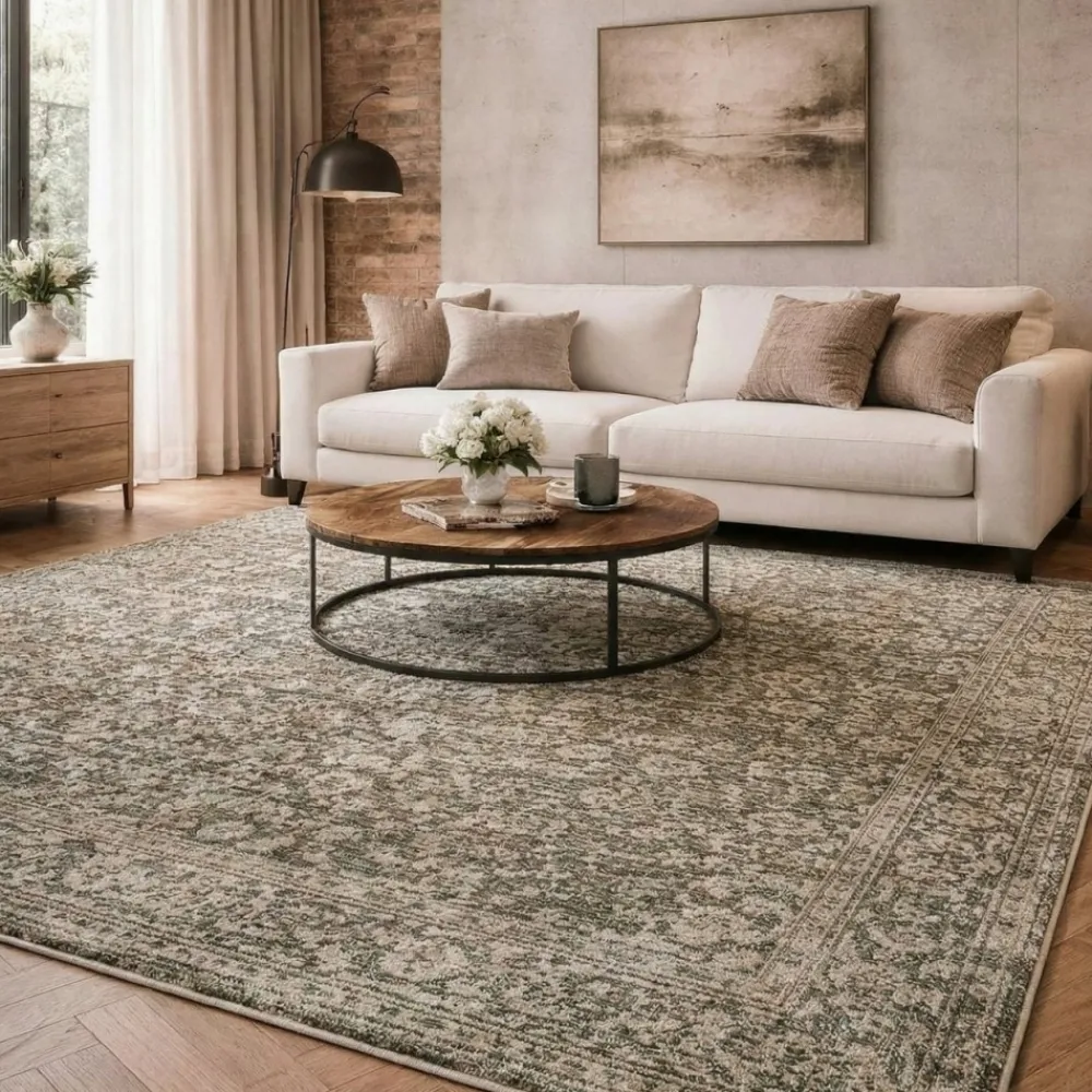 Dywan MONTREAL oliwkowy 120x170 cm * EUROFIRANY B.B. Choczyńscy Sp.J. Outlet