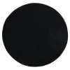 Dywan pleciony ze sznurka 80 cm czarny * H&S Decoration