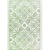 Dywan zewnętrzny geometryczny zielony * Esschert Design Outlet