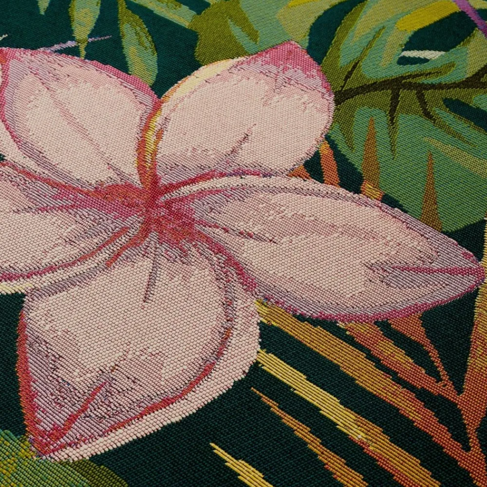 Dywan zewnętrzny 150 x 200 cm kolorowe kwiaty Kepa * Atmosphera Sale