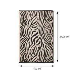 Dywan zewnętrzny zebra 150x242,5 cm * Esschert Design Online