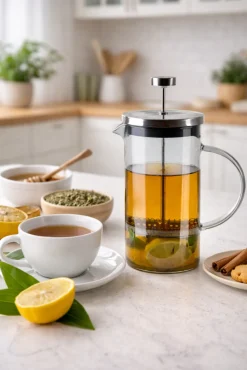 Dzbanek french press Peter Silver 1L