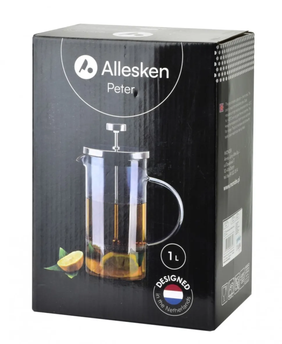 Dzbanek french press Peter Silver 1L