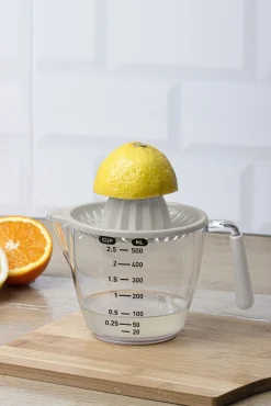 Dzbanek z miarką i wyciskarką 0,5L jasny beż